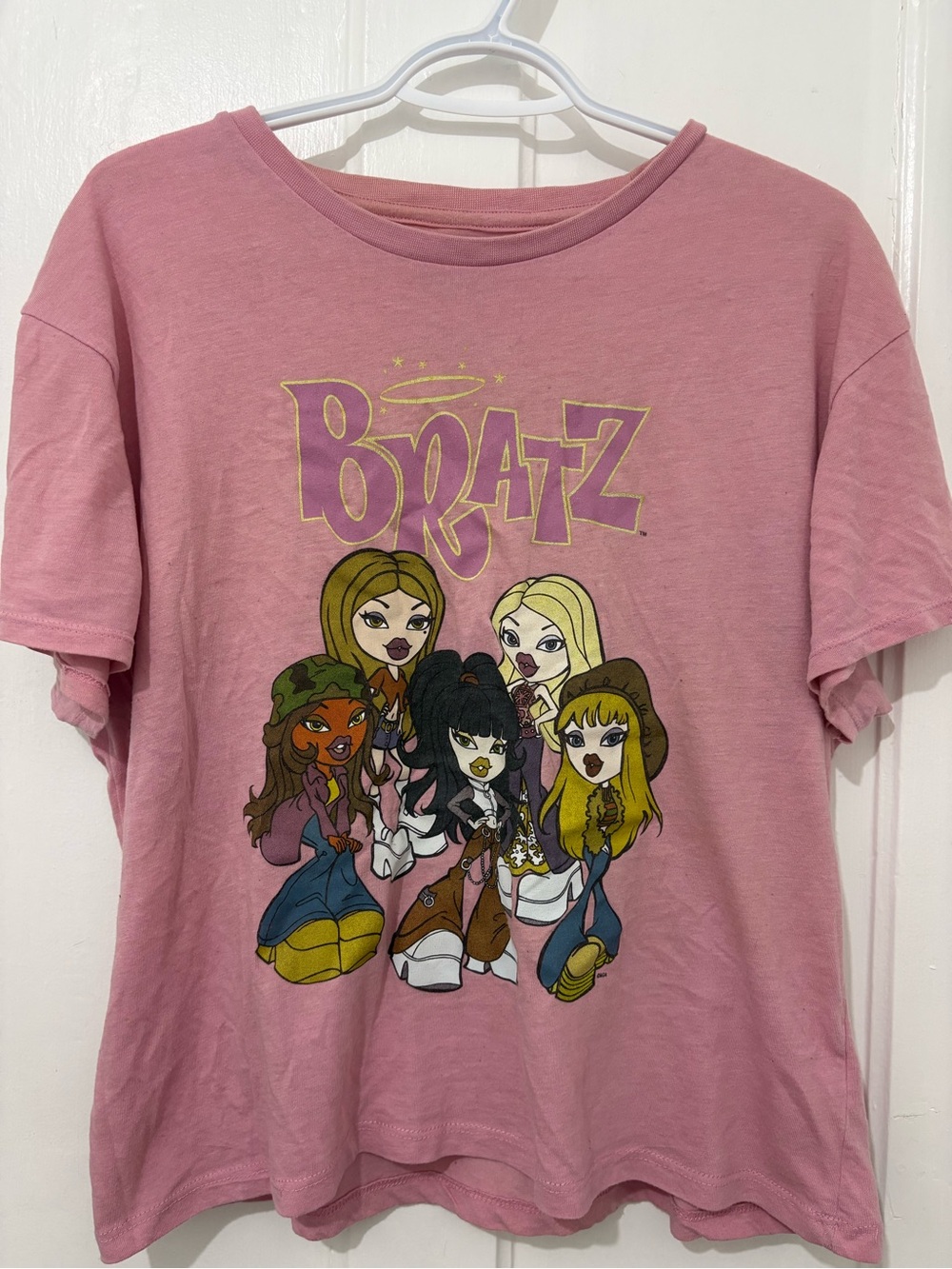 Bratz Girls Pink Graphic Tee for Kids